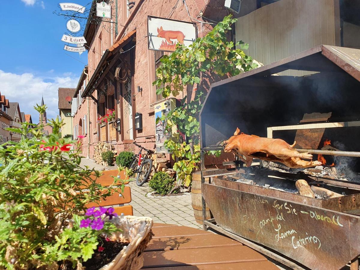 Gasthaus & Hotel Drei Lilien Werbach Eksteriør bilde